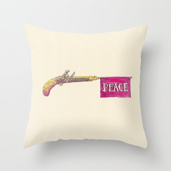 Peace Throw Pillow