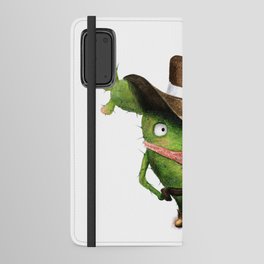 Brave Cactus-cowboy Android Wallet Case