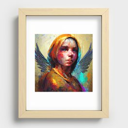 Guardian Angel Recessed Framed Print