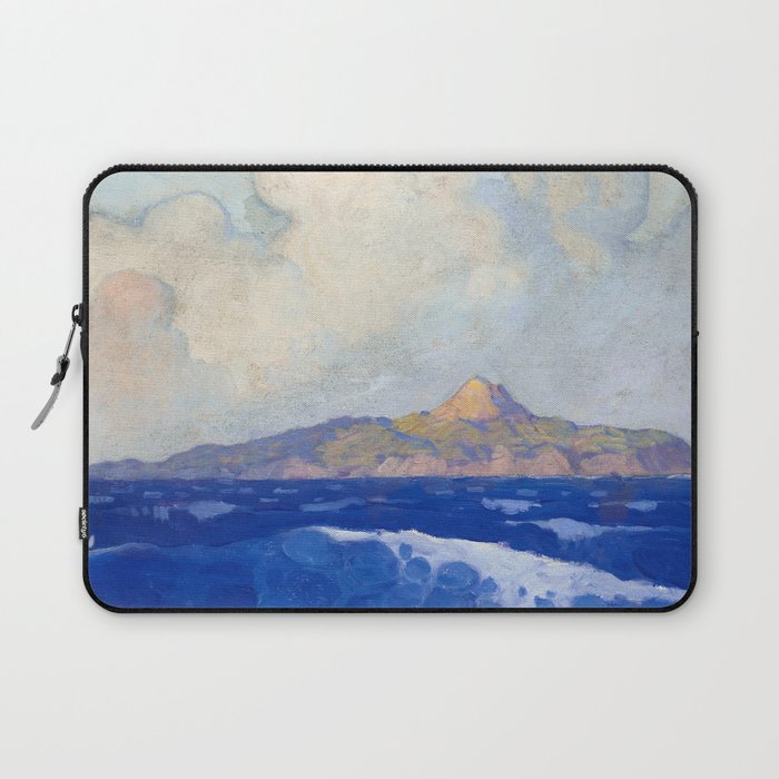 The Mysterious Island, 1918 by Newell Convers Wyeth Laptop Sleeve