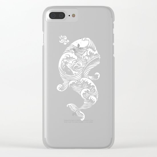 The White Whale Clear iPhone Case