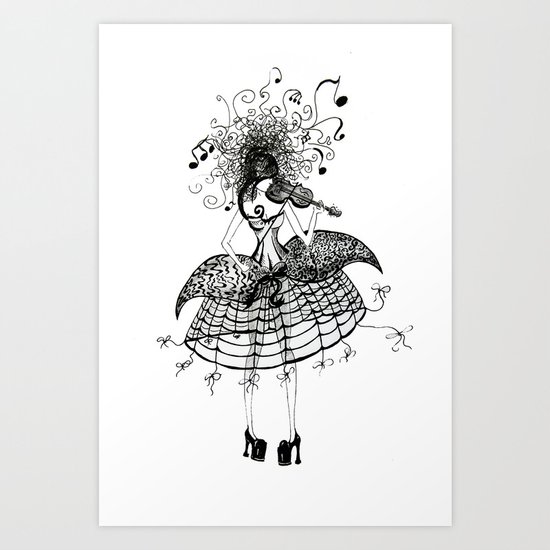 violinist Art Print