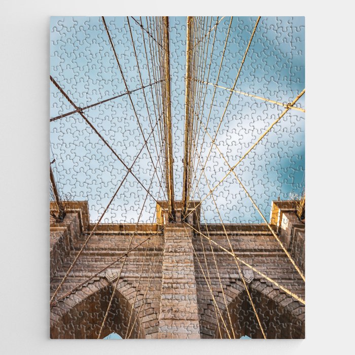 Brooklyn Bridge | Architecture in NYC | Travel Photography Jigsaw Puzzle