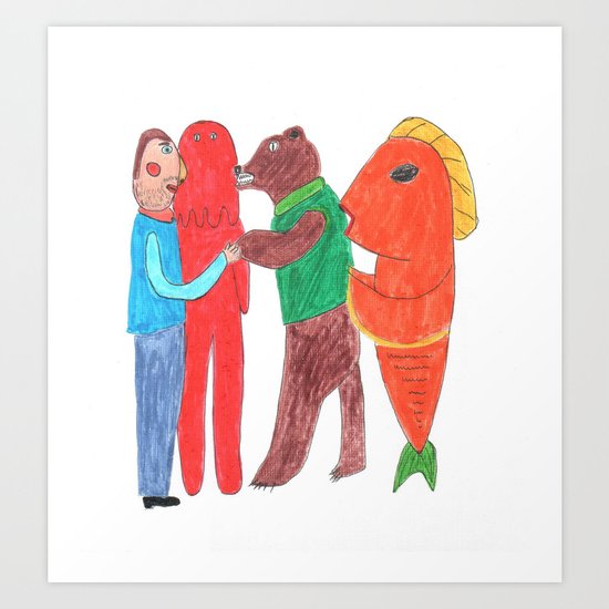 Let's talk about... Art Print