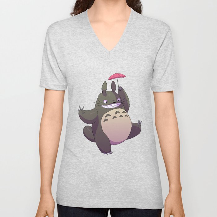 Ghibli V Neck T Shirt