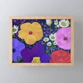FLOWERS FOR CHLOE 2 Framed Mini Art Print