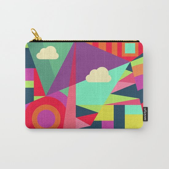 Geometric#7 Carry-All Pouch