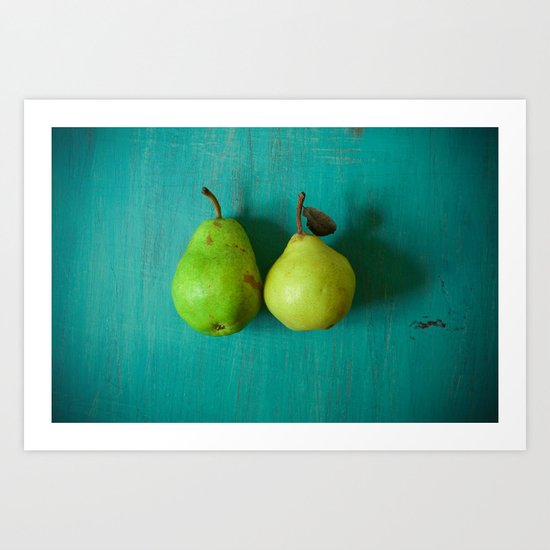 Cute Couple Art Print