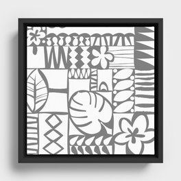 Chachani - White Framed Canvas