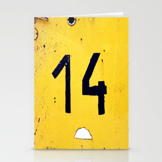 YELLOW Stationery Cards