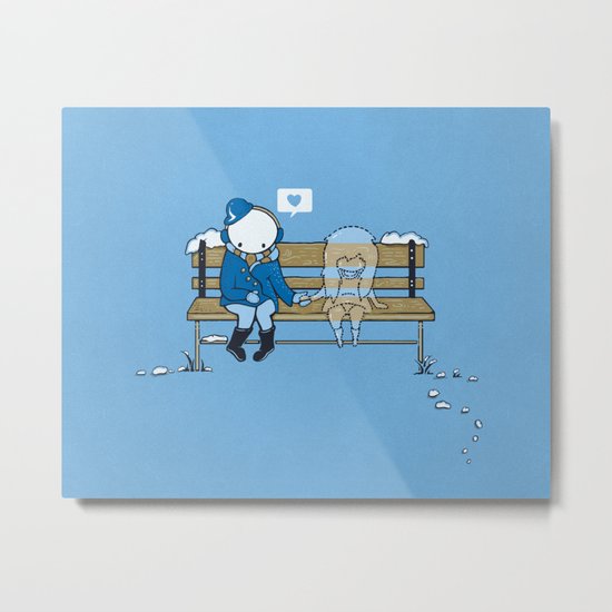 Wish You Were Here Metal Print