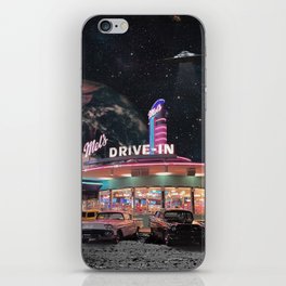 space diner iPhone Skin