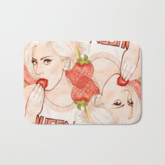 Strawberry LG Bath Mat