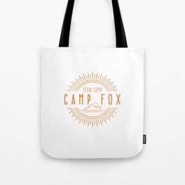Camp Fox Teen Camp Logo Tote Bag
