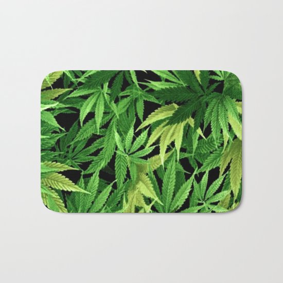 Cannabis Bath Mat