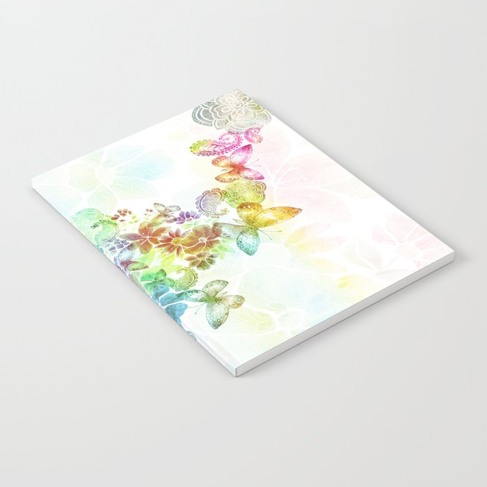 paisley flutter Notebook