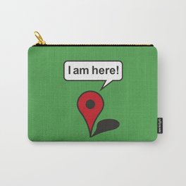 I am here! Google Maps Carry-All Pouch