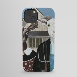 American Goathic iPhone Case