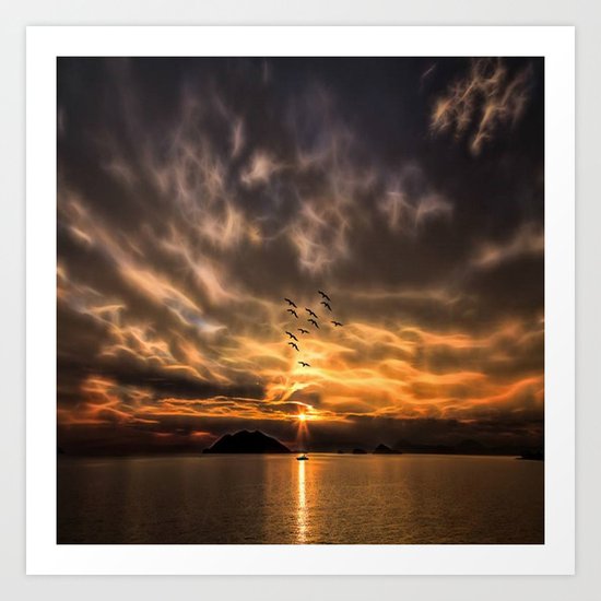 sea art Art Print