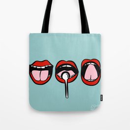 Three Mouths Tote Bag