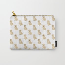 Dachshund (Long Haired, Cream) Carry-All Pouch
