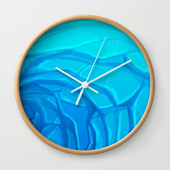 Deep End Wall Clock