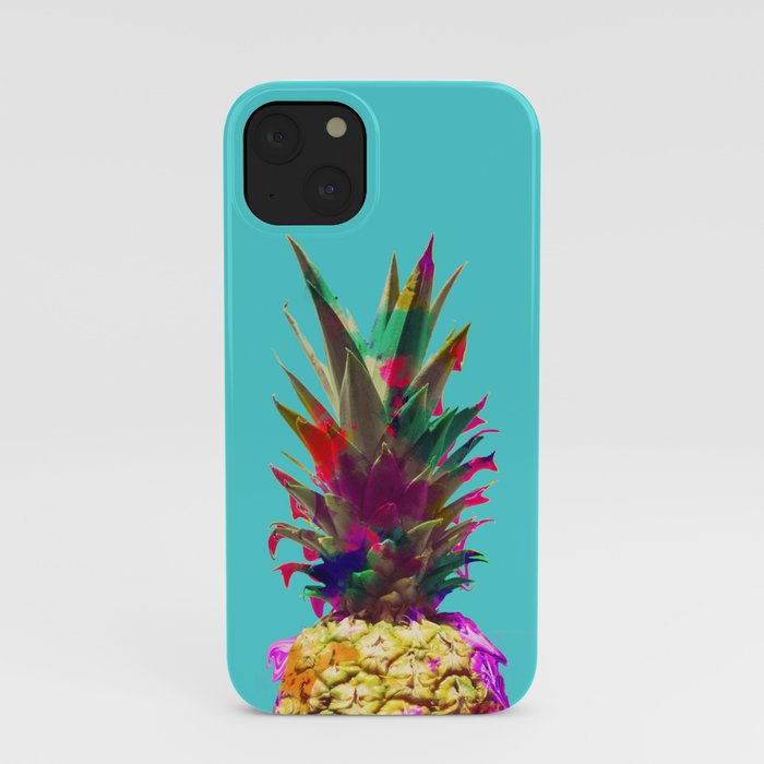 Colorful pineapple iPhone Case