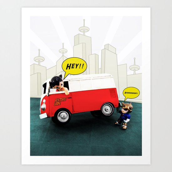Atlaspado! Art Print