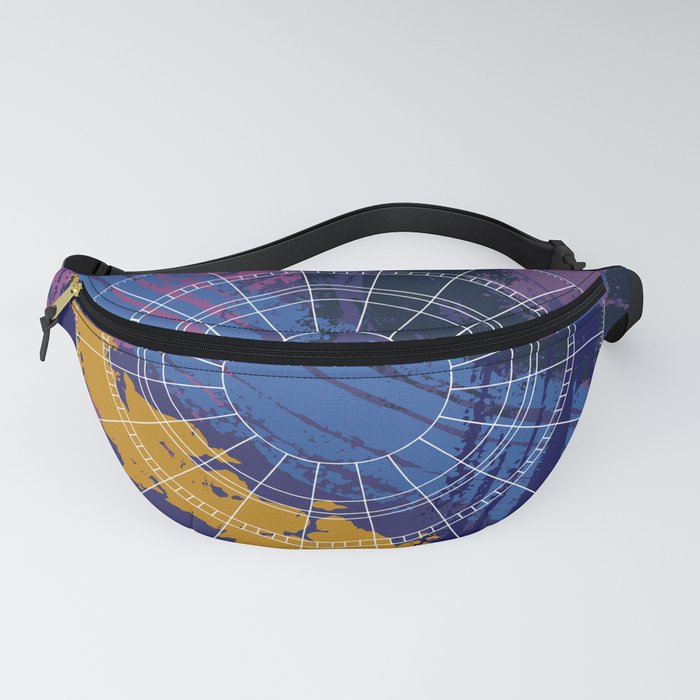 BLUE Scale Fanny Pack