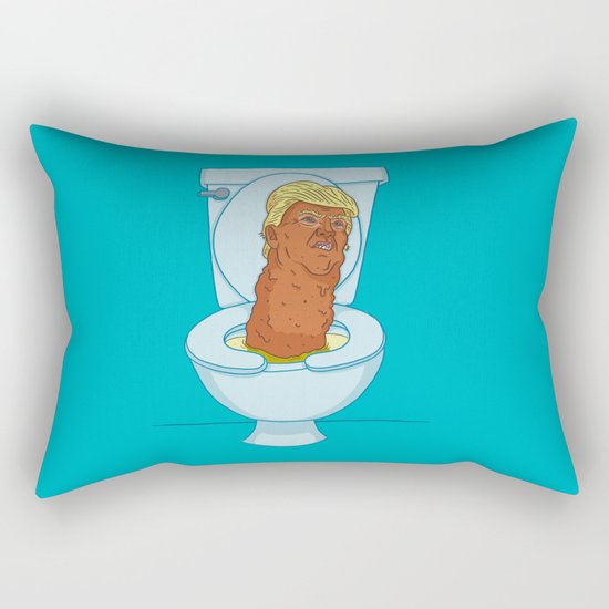 Donald Dump Rectangular Pillow