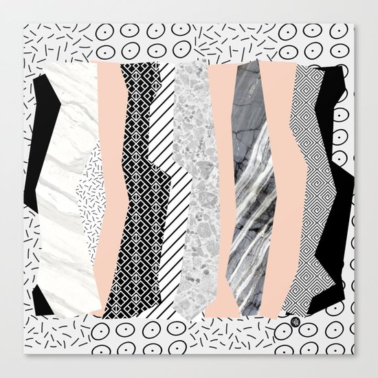 Geometric shapes 02 Canvas Print