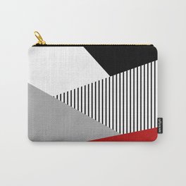 Colorful geometric design Carry-All Pouch | Lines, Simplicity, Triangles, Artistic, Minimal, Graphicdesign, Colorful, Abstract, Geometric, Simple 