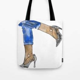 Fashion Heels watercolour fashion illustration Tote Bag