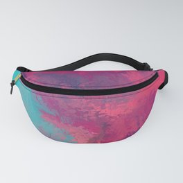 "And STILL I Persevere Through The Storms" Abstract Design Fanny Pack