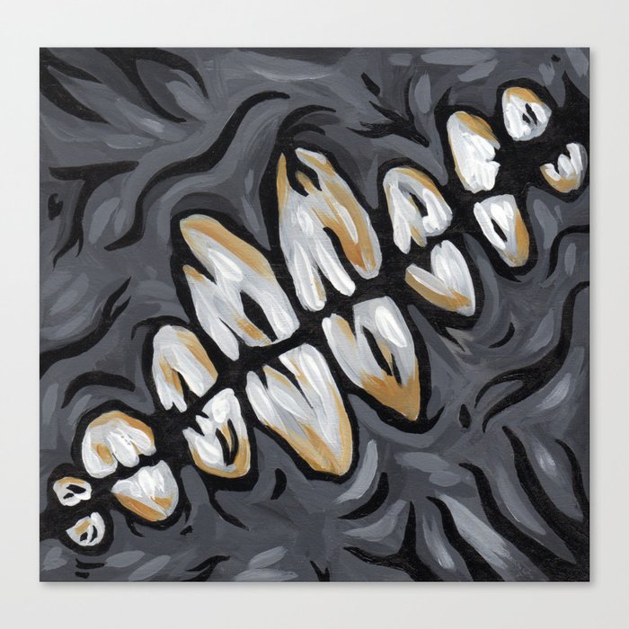 Tooth Decay Canvas Print