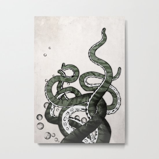 Octopus Tentacles Metal Print