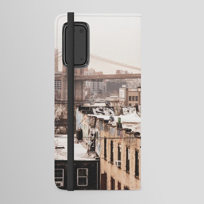 Brooklyn Bridge Views | New York City | Travel Photography Android Wallet Case