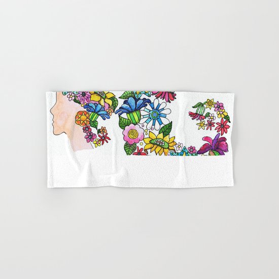 Blooming Hand & Bath Towel