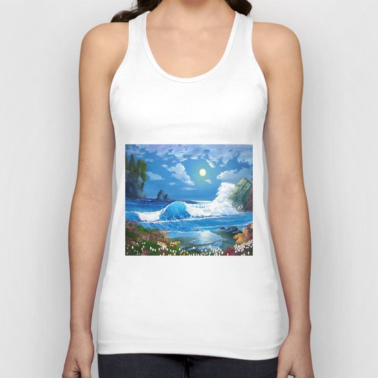 Sea Landspace Unisex Tank Top