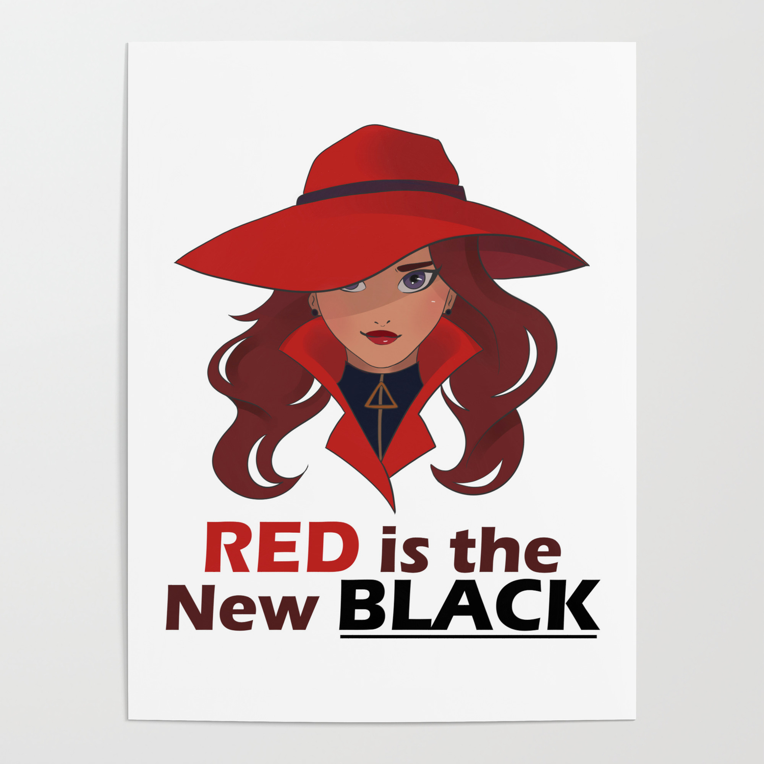 Carmen Sandiego Poster By Bothaina Society6