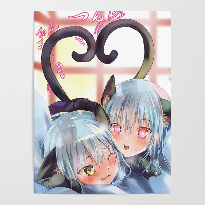 Tensei Shitara Slime Datta Ken Rimuru & Ranga Poster by Macauley Hastings