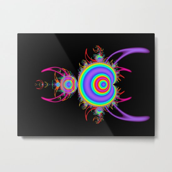 Creature of the deep Metal Print