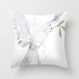 Dove Throw Pillow