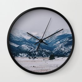 Lonely valley Wall Clock