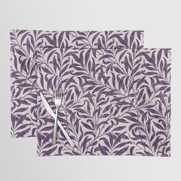 Leaves pattern purple Placemat