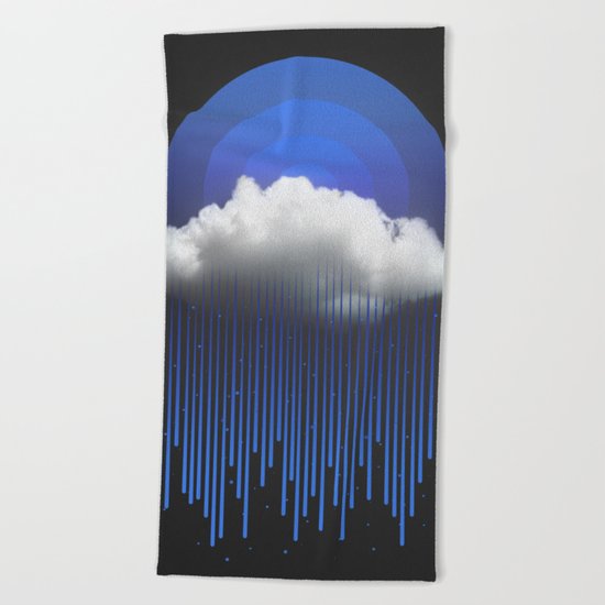 Rainy Daze Beach Towel