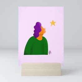 Looking for the Stars Mini Art Print