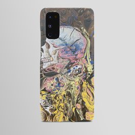 Skull With a Pearl Earring Android Case