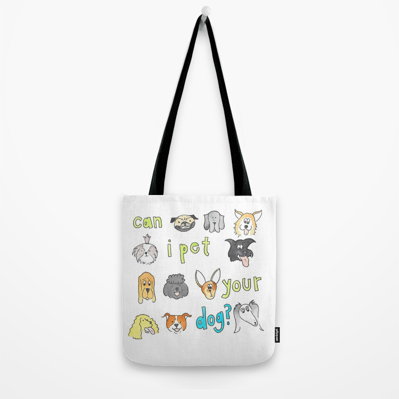 Can I Pet Your Dog Tote Bag