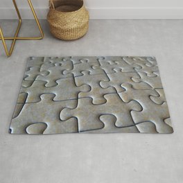 Puzzle Pieces in Its Place Rug